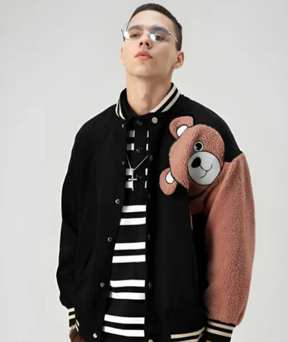 VO Bear Trendy Jacket | Casual Winter Wear